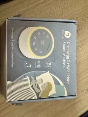 D1 White Noise Sound Machine - White/Yellow